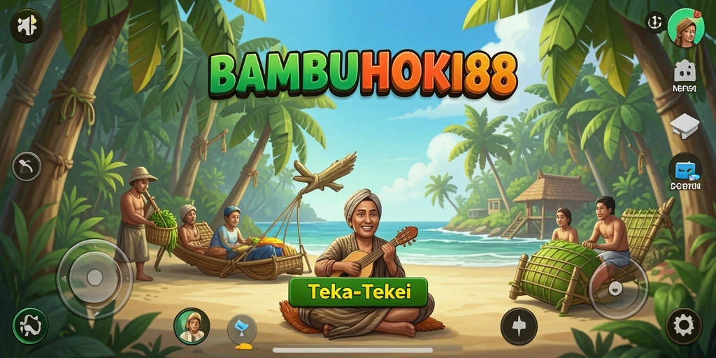 Antarmuka BAMBUHOKI88 yang menarik dengan berbagai puzzle.
