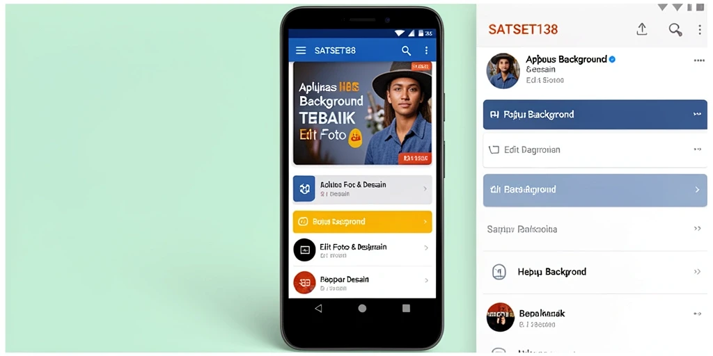 Tampilan antarmuka SATSET138 yang intuitif untuk penghapusan background.